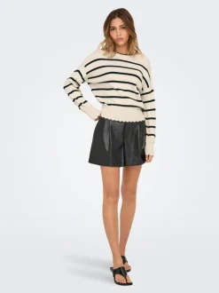 Sale ONLIBI Striktrøje Dame Strik & Cardigans