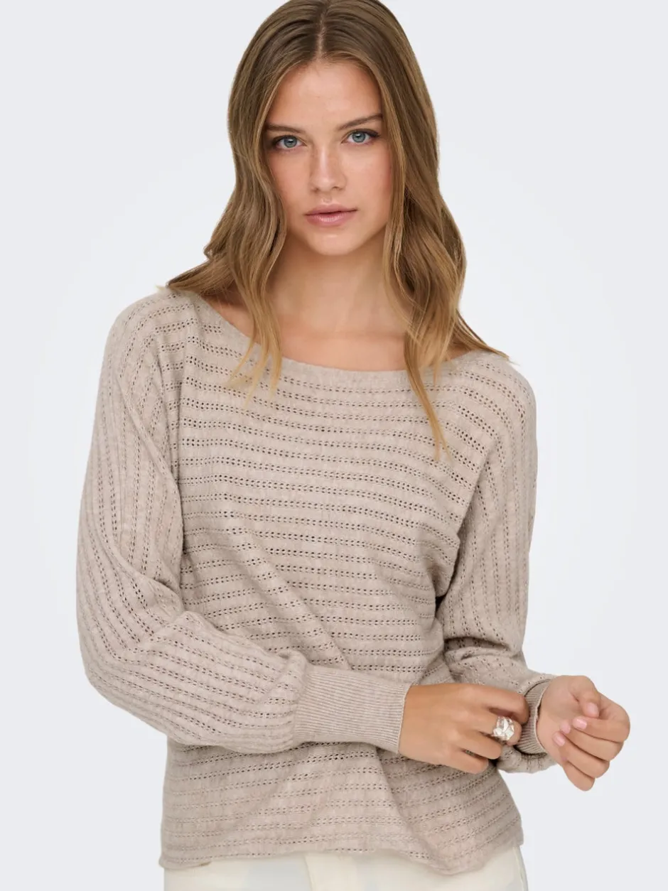 Sale ONLIBI Striktrøje Dame Strik & Cardigans