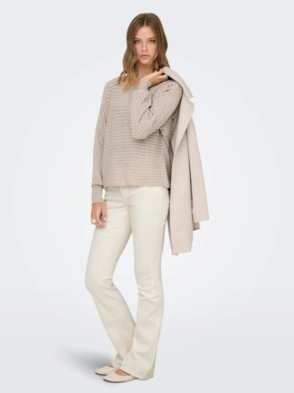 Sale ONLIBI Striktrøje Dame Strik & Cardigans