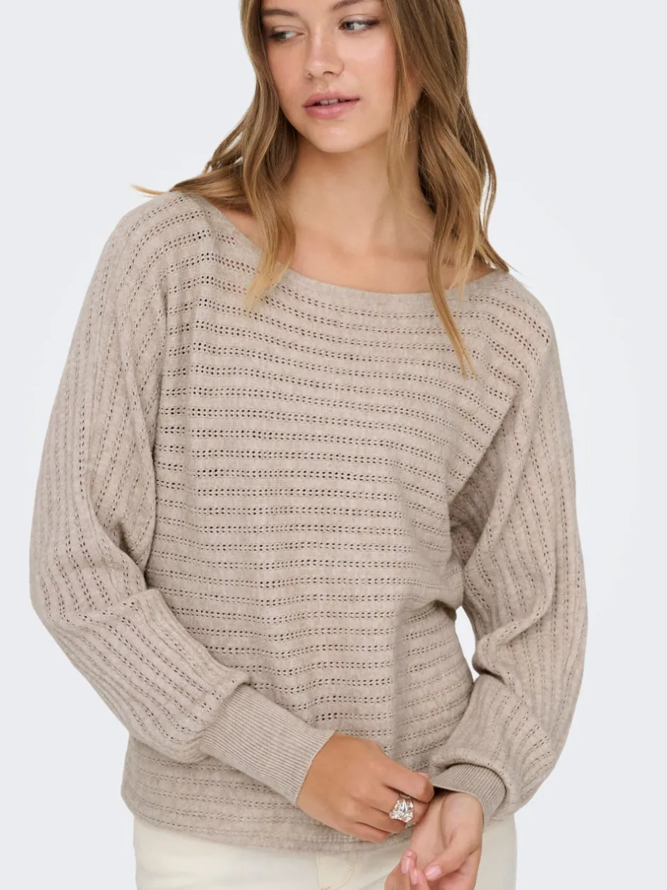 Sale ONLIBI Striktrøje Dame Strik & Cardigans