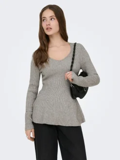 Hot ONLIBI Striktrøje Dame Strik & Cardigans