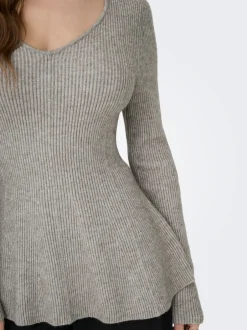 Hot ONLIBI Striktrøje Dame Strik & Cardigans