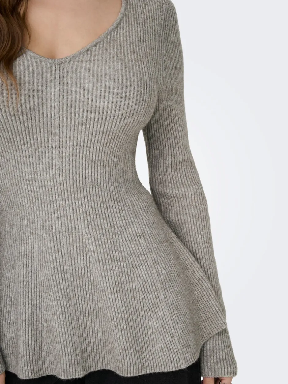 Hot ONLIBI Striktrøje Dame Strik & Cardigans