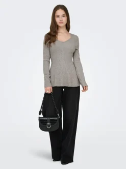 Hot ONLIBI Striktrøje Dame Strik & Cardigans