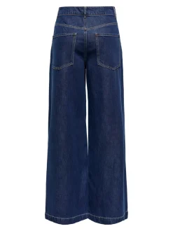 Hot ONLINGRID Mellemhøj talje Wide leg fit Jeans Dame Jeans|Jeans