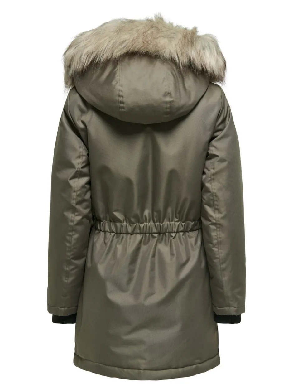Best ONLIRIS Lang parka Dame Jakker Og Frakker