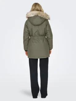 Best ONLIRIS Lang parka Dame Jakker Og Frakker