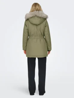 New ONLIRIS Lang parka Dame Jakker Og Frakker