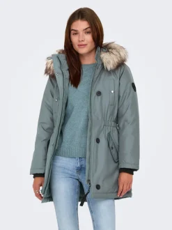 Best ONLIRIS Lang parka Dame Jakker Og Frakker
