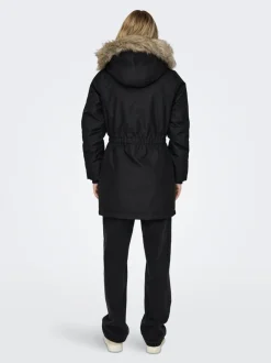 Discount ONLIRIS Lang parka Dame Jakker Og Frakker