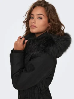 Best ONLIRIS Lang parka Dame Jakker Og Frakker