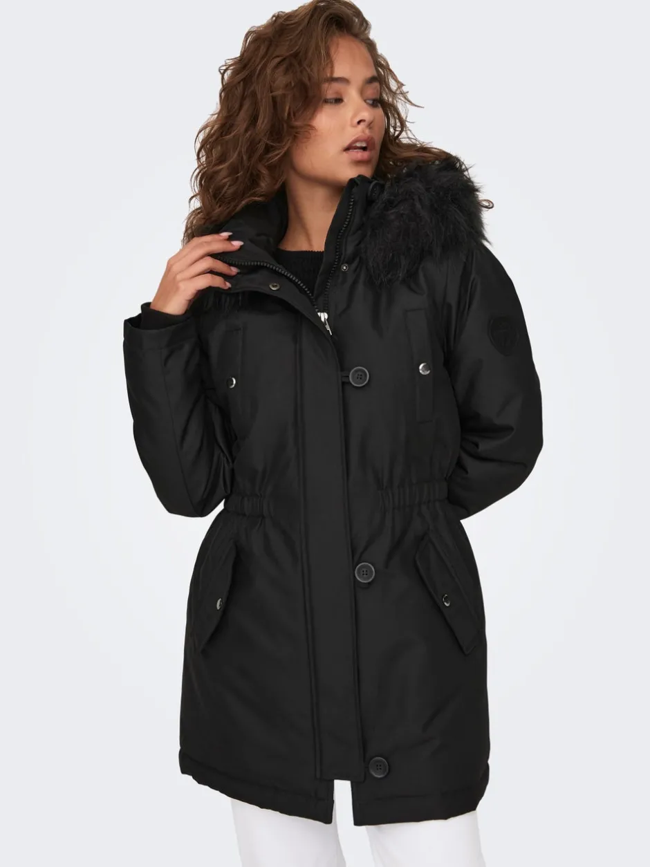 Best ONLIRIS Lang parka Dame Jakker Og Frakker