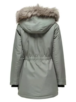 Discount ONLIRIS Lang parka Dame Jakker Og Frakker