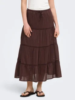 Sale ONLISA Nederdel Lang nederdel Dame Nederdele
