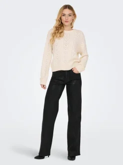 New ONLISA Striktrøje Dame Strik & Cardigans