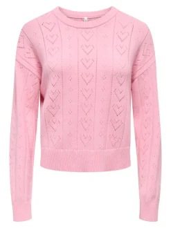 Hot ONLISA Striktrøje Dame Strik & Cardigans