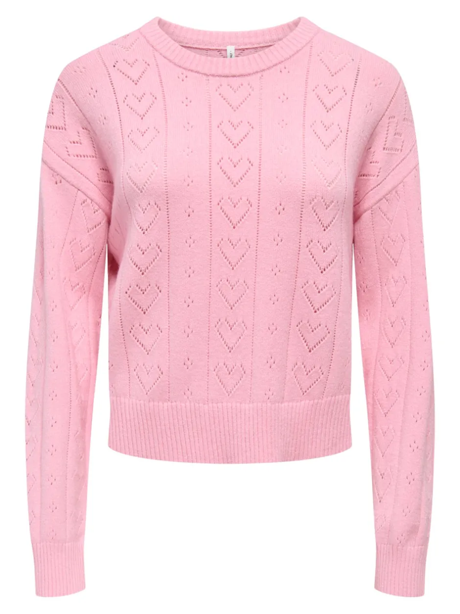 Hot ONLISA Striktrøje Dame Strik & Cardigans