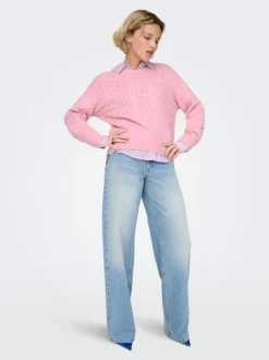 Hot ONLISA Striktrøje Dame Strik & Cardigans