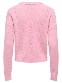Hot ONLISA Striktrøje Dame Strik & Cardigans
