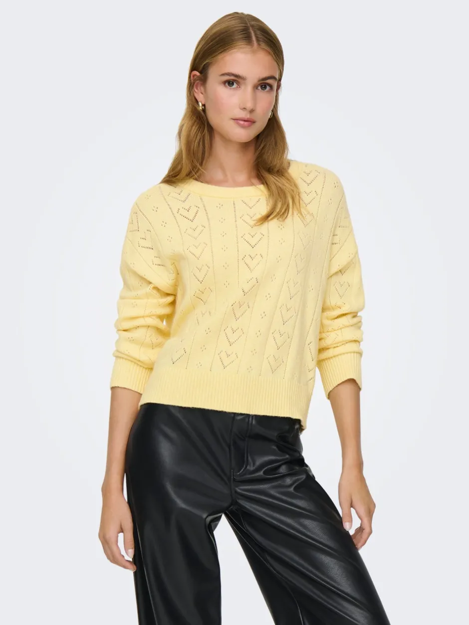 Outlet ONLISA Striktrøje Dame Strik & Cardigans