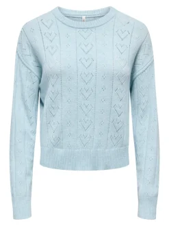 Hot ONLISA Striktrøje Dame Strik & Cardigans