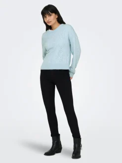 Hot ONLISA Striktrøje Dame Strik & Cardigans