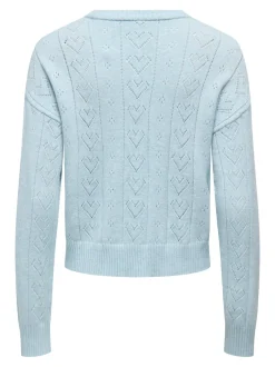 Hot ONLISA Striktrøje Dame Strik & Cardigans