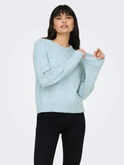 Hot ONLISA Striktrøje Dame Strik & Cardigans