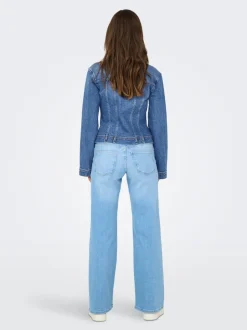 Outlet ONLISABEL Denimjakke Dame Jakker Og Frakker|Double Denim