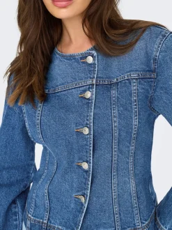 Outlet ONLISABEL Denimjakke Dame Jakker Og Frakker|Double Denim