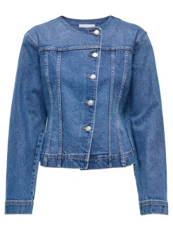 Outlet ONLISABEL Denimjakke Dame Jakker Og Frakker|Double Denim