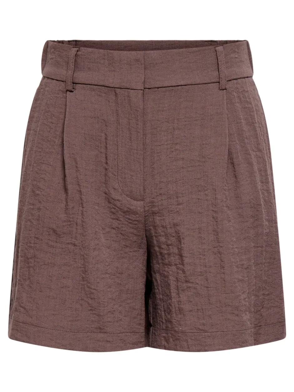 Hot ONLITA Høj talje Regular fit Hør Bermuda-shorts Dame Shorts