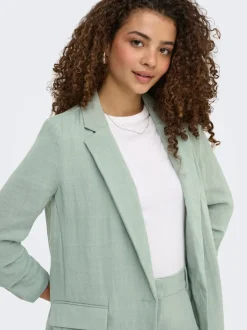 New ONLITA Hør Blazer Dame Blazere & Veste