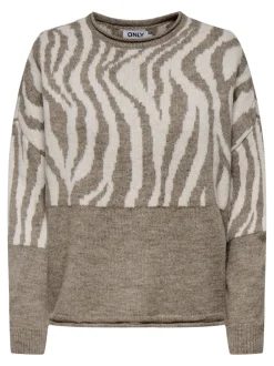 Discount ONLJADE Striktrøje Dame Strik & Cardigans