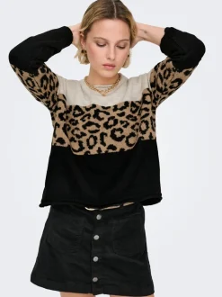 Clearance ONLJADE Striktrøje Dame Strik & Cardigans