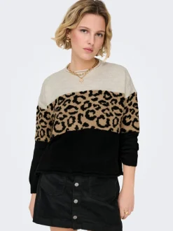 Clearance ONLJADE Striktrøje Dame Strik & Cardigans