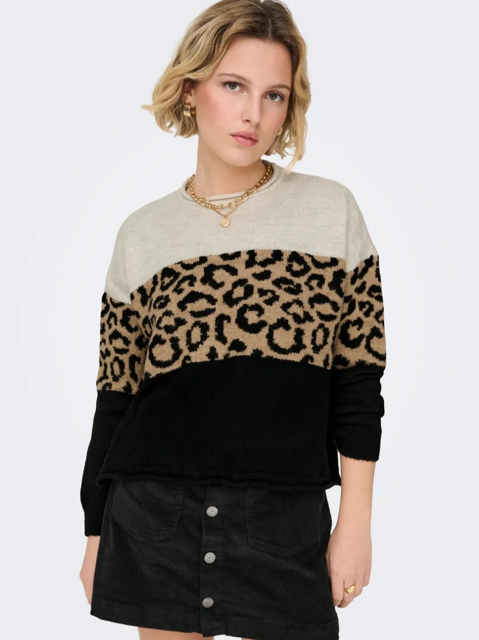 Clearance ONLJADE Striktrøje Dame Strik & Cardigans