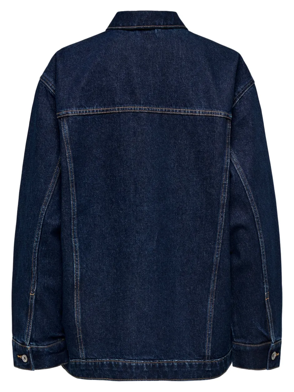 Clearance ONLJAGGER Denimjakke Dame Jakker Og Frakker|Double Denim