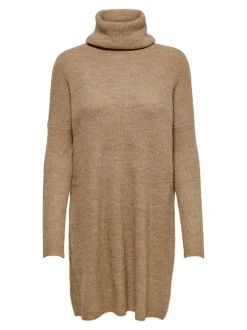 New ONLJANA Lang kjole Dame Strik & Cardigans|Kjoler