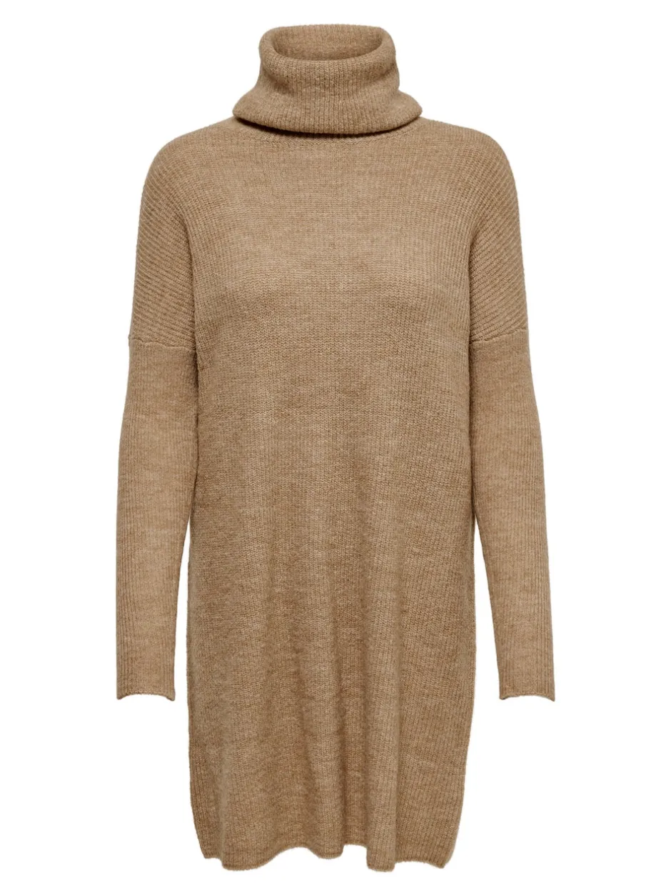 New ONLJANA Lang kjole Dame Strik & Cardigans|Kjoler
