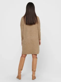 New ONLJANA Lang kjole Dame Strik & Cardigans|Kjoler