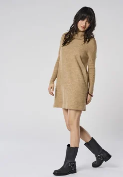 New ONLJANA Lang kjole Dame Strik & Cardigans|Kjoler
