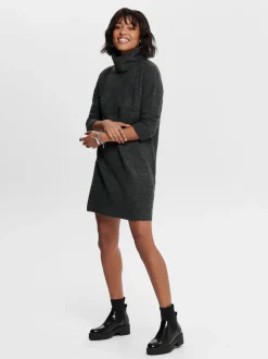 Outlet ONLJANA Lang kjole Dame Strik & Cardigans|Kjoler