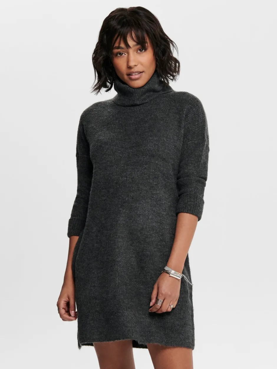 Outlet ONLJANA Lang kjole Dame Strik & Cardigans|Kjoler