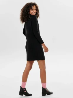 Outlet ONLJANA Lang kjole Dame Strik & Cardigans|Kjoler