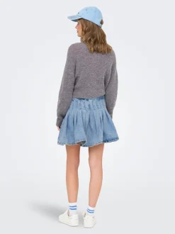 Hot ONLJEAN Denim Denim-nederdel Kort nederdel Dame Nederdele|Denimnederdele