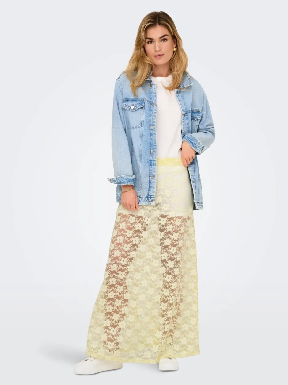 Clearance ONLJEN Nederdel Lang nederdel Dame Nederdele