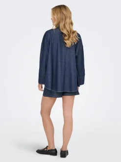 Clearance ONLJINA Denim-skjorte Dame Skjorter