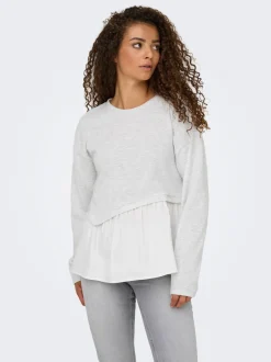 Discount ONLJOHANNA Sweatshirt Dame Sweatshirts
