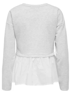 Discount ONLJOHANNA Sweatshirt Dame Sweatshirts